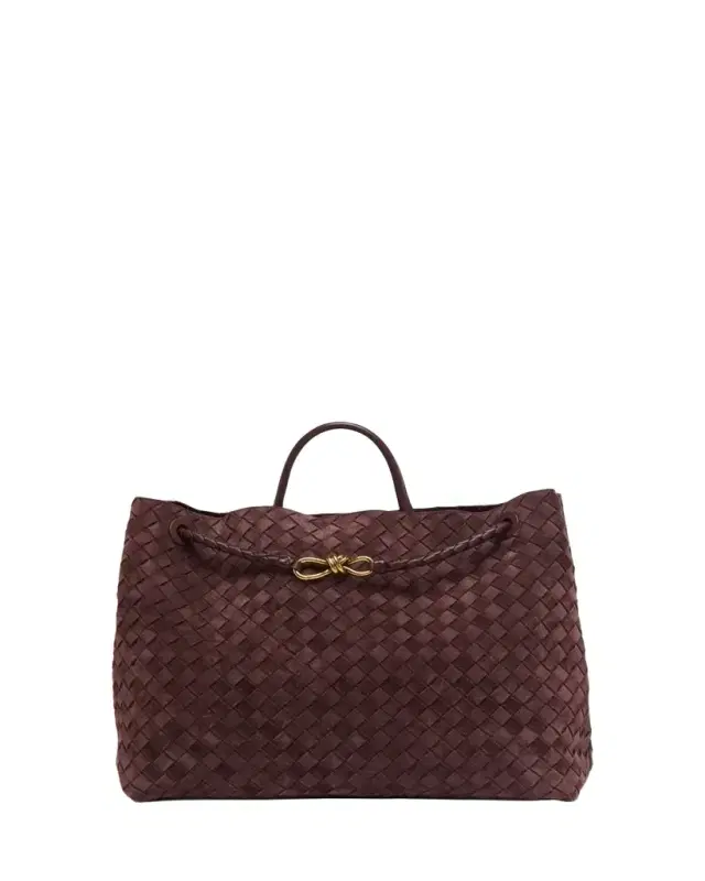 Bottega Veneta Andiamo Large Leather Tote Bag