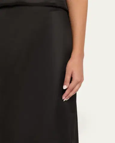 Brandon Maxwell Monroe Wool-Silk Train Maxi Skirt | Thumbnail 5