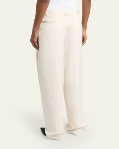 Proenza Schouler Clementina Oversized Pants | Thumbnail 3 Proenza Schouler Clementina Oversized Pants | Thumbnail 3