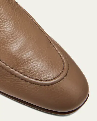Manolo Blahnik Men's Truro Leather Loafers | Thumbnail 3