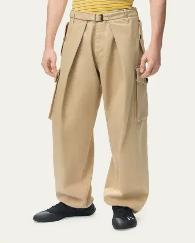 Loewe Men's Cargo Belted Trousers | Thumbnail 4 Loewe Men's Cargo Belted Trousers | Thumbnail 4