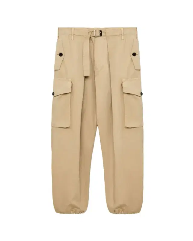 Loewe Men's Cargo Belted Trousers