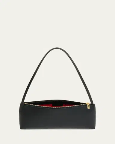 MANSUR GAVRIEL Gaia Baguette Leather Shoulder Bag | Thumbnail 3