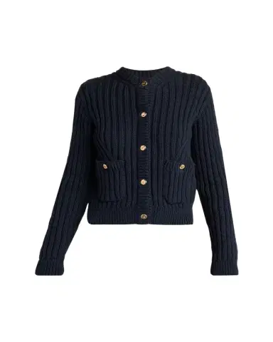 Moncler Padded Knit Cardigan | Thumbnail 1 Moncler Padded Knit Cardigan | Thumbnail 1