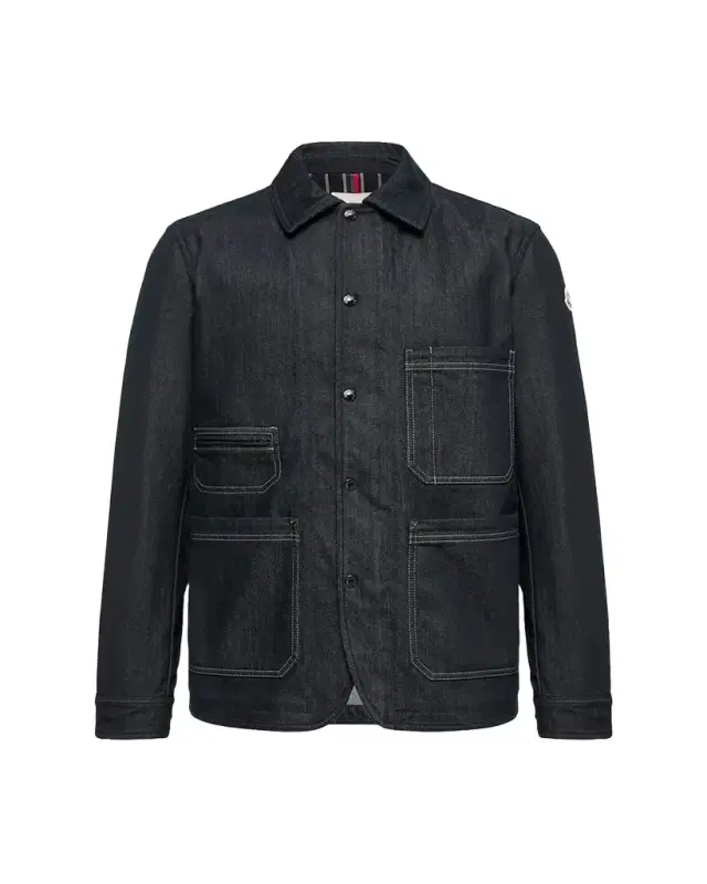 Moncler Grenoble Men's Haderu Denim Shirt Jacket