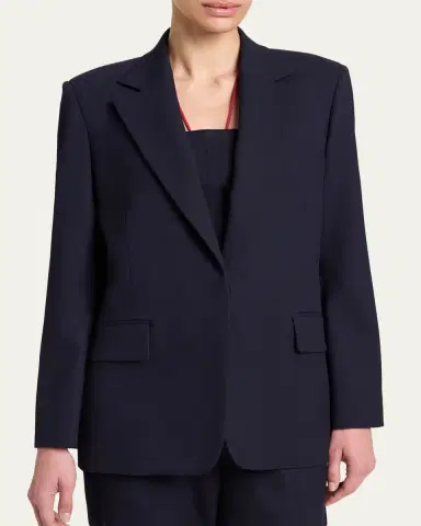 TWP Jillian Single-Breasted Wool Blazer | Thumbnail 4