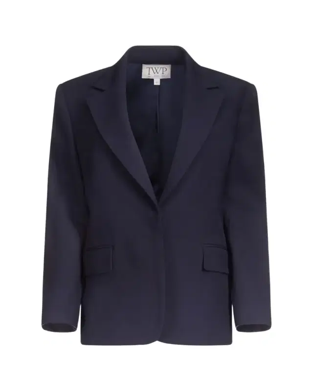 TWP Jillian Single-Breasted Wool Blazer