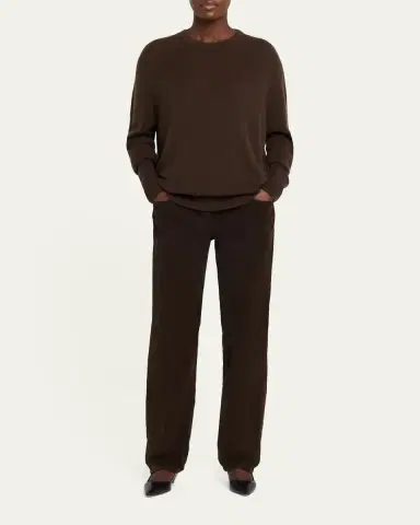 The Row Frava Corduroy Straight-Leg Pants | Thumbnail 2