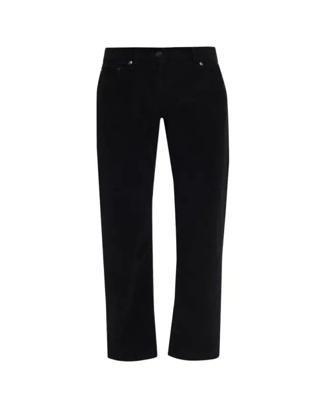 THE ROW Fima Corduroy Slim-Leg Ankle Pants
