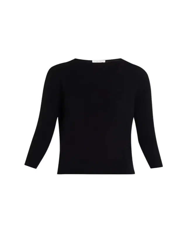 THE ROW Orchidea Cashmere Knit V-Neck Top