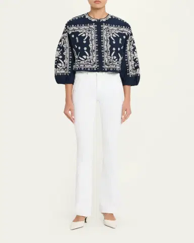 Veronica Beard Drake Embroidered Jacket | Thumbnail 2 Veronica Beard Drake Embroidered Jacket | Thumbnail 2