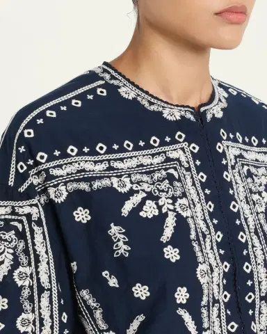 Veronica Beard Drake Embroidered Jacket | Thumbnail 5 Veronica Beard Drake Embroidered Jacket | Thumbnail 5