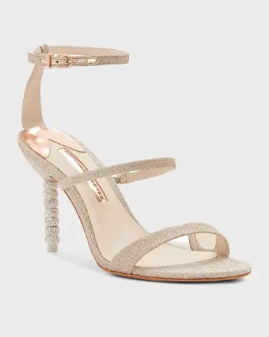 Sophia Webster Rosalind Glitter Sphere-Heel Sandals | Thumbnail 2