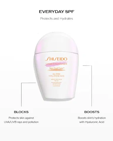 Shiseido Urban Environment Oil-Free Sunscreen SPF 42 | Thumbnail 3 Shiseido Urban Environment Oil-Free Sunscreen SPF 42 | Thumbnail 3