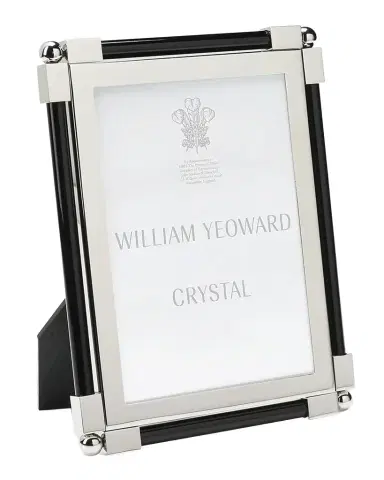 William Yeoward Crystal New Classic Black Frame, 5 x 7 | Thumbnail 1