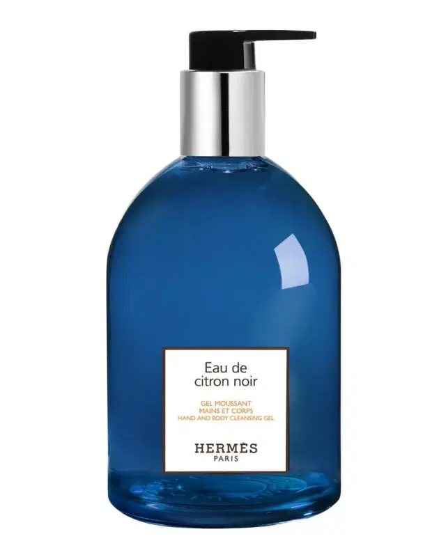 Hermes Eau de Citron Noir Hand and Body Cleansing Gel, 10.1 oz.