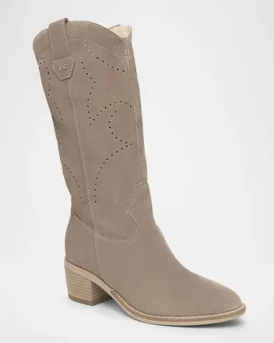 NeroGiardini Suede Western Boots | Thumbnail 2 NeroGiardini Suede Western Boots | Thumbnail 2
