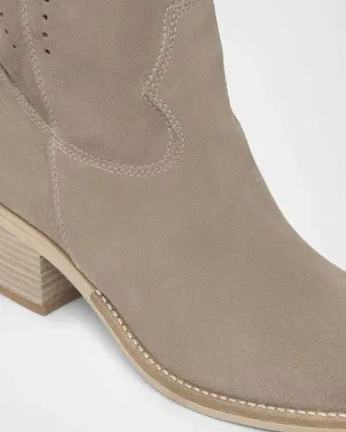 NeroGiardini Suede Western Boots | Thumbnail 4 NeroGiardini Suede Western Boots | Thumbnail 4