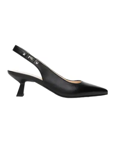 NeroGiardini Leather Slingback Pumps | Thumbnail 1 NeroGiardini Leather Slingback Pumps | Thumbnail 1
