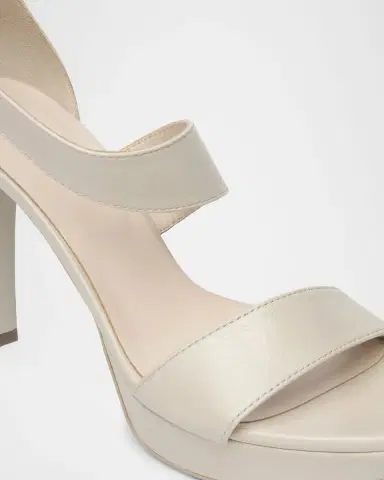 NeroGiardini Leather Ankle-Strap Platform Sandals | Thumbnail 4