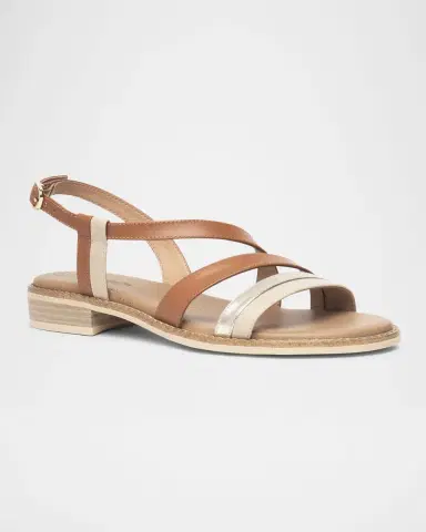 NeroGiardini Strappy Leather Sandals | Thumbnail 2