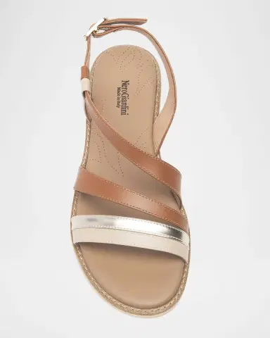 NeroGiardini Strappy Leather Sandals | Thumbnail 5
