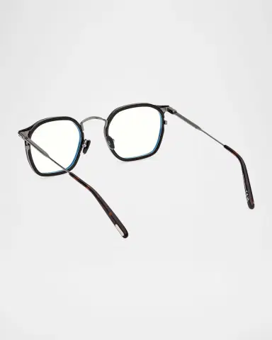 Tom Ford Men's FT5974-BM Square Blue-Block Optical Frames | Thumbnail 2 Tom Ford Men's FT5974-BM Square Blue-Block Optical Frames | Thumbnail 2
