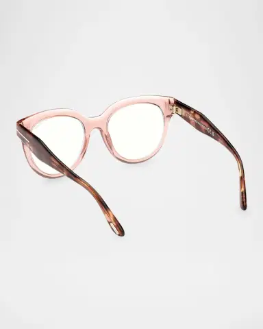 Tom Ford Round Acetate Optical Glasses | Thumbnail 2 Tom Ford Round Acetate Optical Glasses | Thumbnail 2
