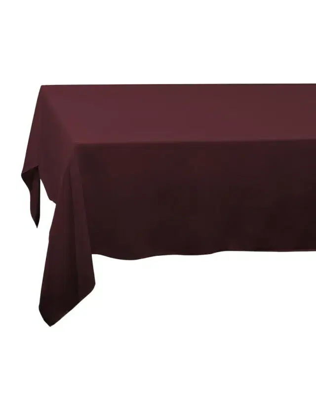 L'Objet Linen Sateen Tablecloth, 70" x 126"