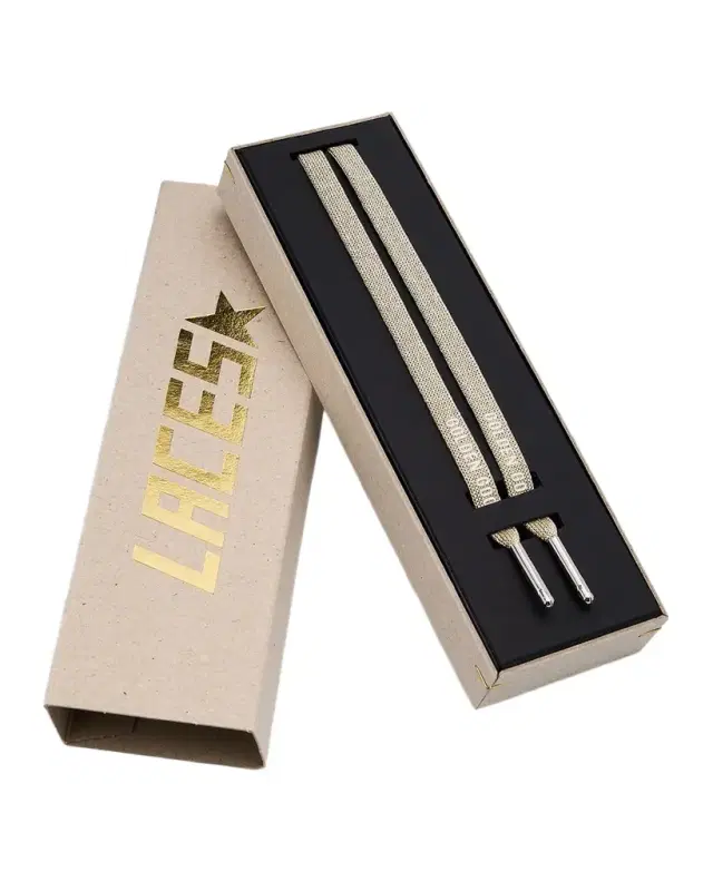 Golden Goose Metallic Logo Lace Kit