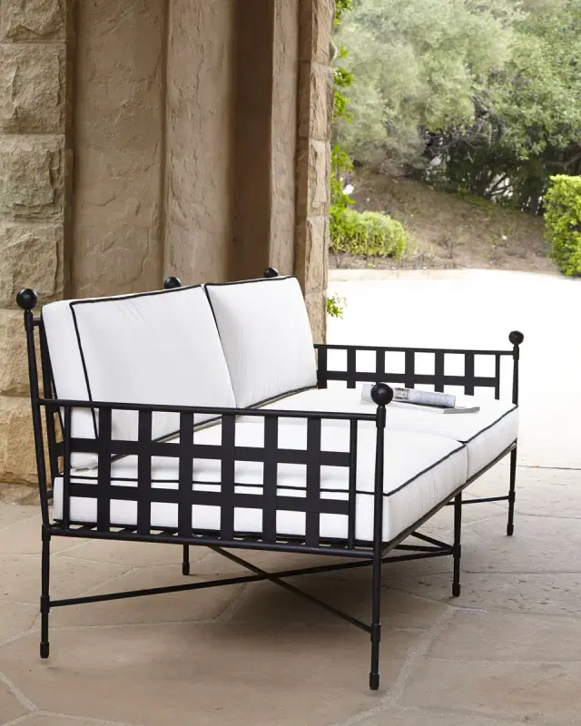 Neiman Marcus Avery Neoclassical Outdoor Sofa