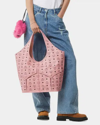 MCM Leni Visetos Shopper Tote Bag | Thumbnail 5 MCM Leni Visetos Shopper Tote Bag | Thumbnail 5