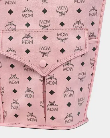 MCM Leni Visetos Shopper Tote Bag | Thumbnail 6 MCM Leni Visetos Shopper Tote Bag | Thumbnail 6
