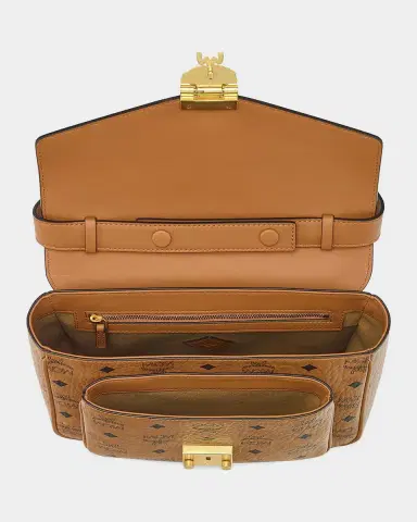 MCM Tracy Small Visetos Satchel Bag | Thumbnail 3 MCM Tracy Small Visetos Satchel Bag | Thumbnail 3