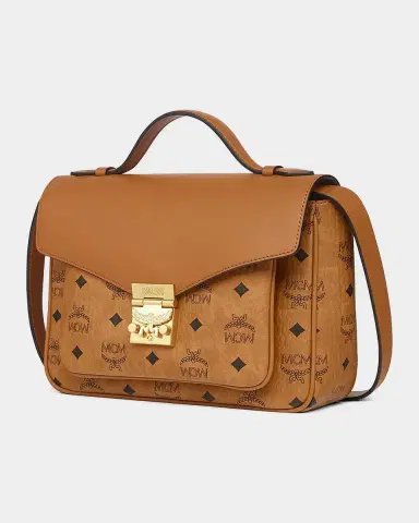 MCM Tracy Small Visetos Satchel Bag | Thumbnail 5 MCM Tracy Small Visetos Satchel Bag | Thumbnail 5