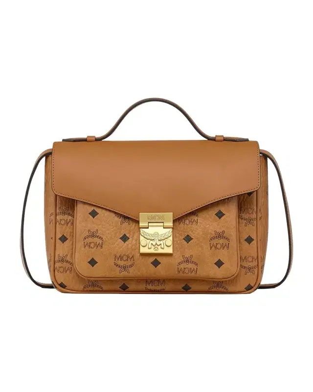 Tracy Small Visetos Satchel Bag