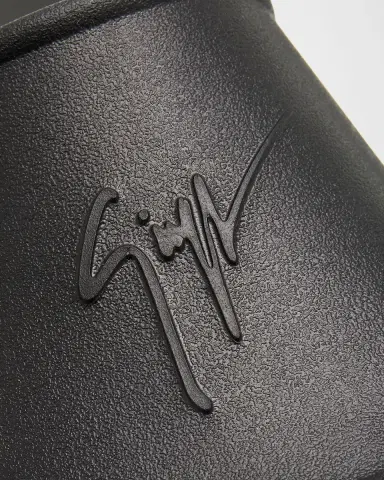 Giuseppe Zanotti Men 's GZ-Slide Ghost Rubber Slides | Thumbnail 3 Giuseppe Zanotti Men 's GZ-Slide Ghost Rubber Slides | Thumbnail 3