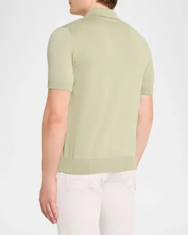 Sartorio Men's Cotton Polo Shirt | Thumbnail 3