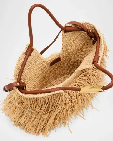 Zimmermann Goldentime Medium Fringed Tote Bag | Thumbnail 4 Zimmermann Goldentime Medium Fringed Tote Bag | Thumbnail 4