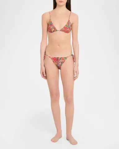 Etro Paisley Triangle Two-Piece Swimsuit | Thumbnail 2 Etro Paisley Triangle Two-Piece Swimsuit | Thumbnail 2