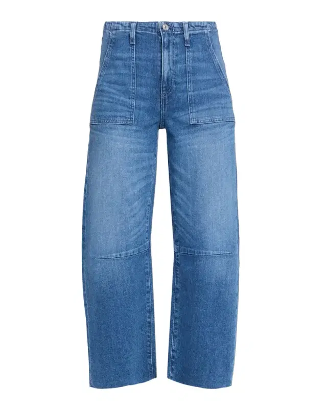 LE JEAN Utility Soft Barrel Jeans