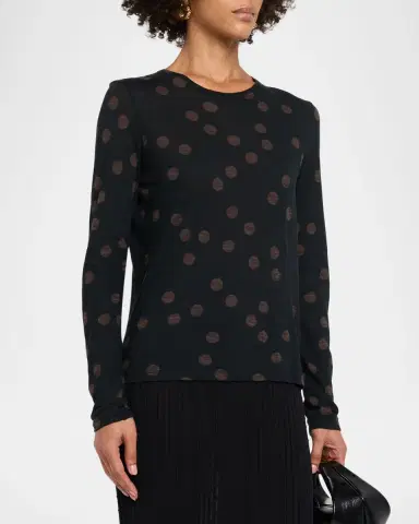 Proenza Schouler Mia Polka-Dot Cotton Top | Thumbnail 3 Proenza Schouler Mia Polka-Dot Cotton Top | Thumbnail 3