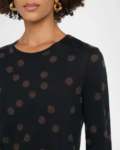 Proenza Schouler Mia Polka-Dot Cotton Top | Thumbnail 4 Proenza Schouler Mia Polka-Dot Cotton Top | Thumbnail 4