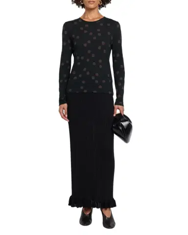 Proenza Schouler Mia Polka-Dot Cotton Top | Thumbnail 1 Proenza Schouler Mia Polka-Dot Cotton Top | Thumbnail 1