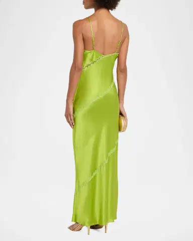 Sablyn Cece Lace Inset Satin Maxi Dress | Thumbnail 3 Sablyn Cece Lace Inset Satin Maxi Dress | Thumbnail 3
