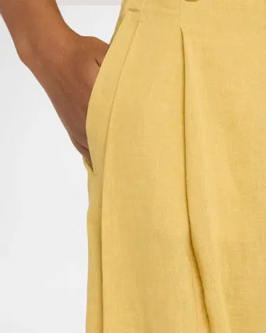 Brunello Cucinelli Drawstring Wide-Leg Linen-Blend Pants | Thumbnail 5