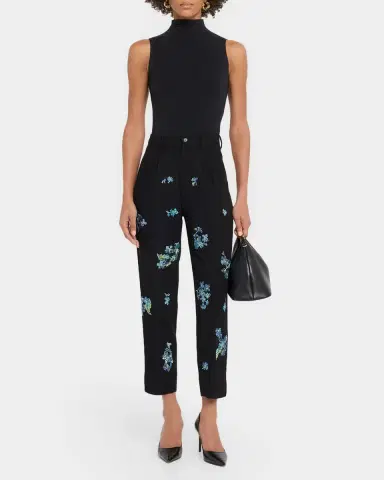 Libertine Ciggy Bluebell Lane Embellished Tapered-Leg Ankle Pants | Thumbnail 2 Libertine Ciggy Bluebell Lane Embellished Tapered-Leg Ankle Pants | Thumbnail 2