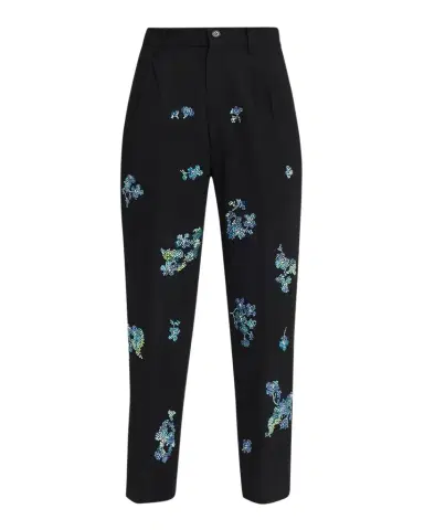 Libertine Ciggy Bluebell Lane Embellished Tapered-Leg Ankle Pants | Thumbnail 1 Libertine Ciggy Bluebell Lane Embellished Tapered-Leg Ankle Pants | Thumbnail 1