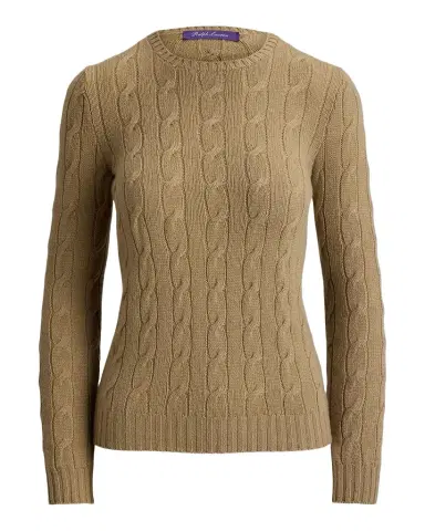 Ralph Lauren Collection Cashmere Cable-Knit Sweater | Thumbnail 1