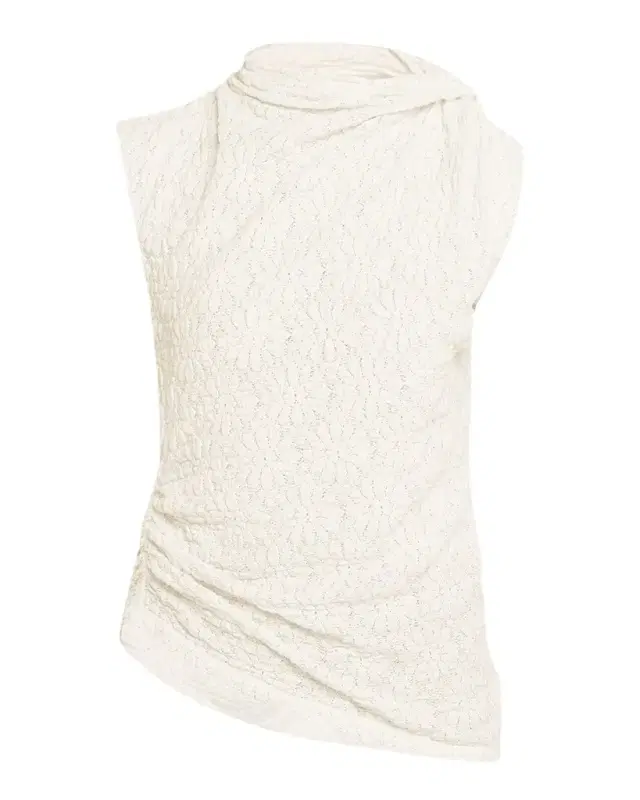 Proenza Schouler White Label Circe Draped Stretch-Knit Top